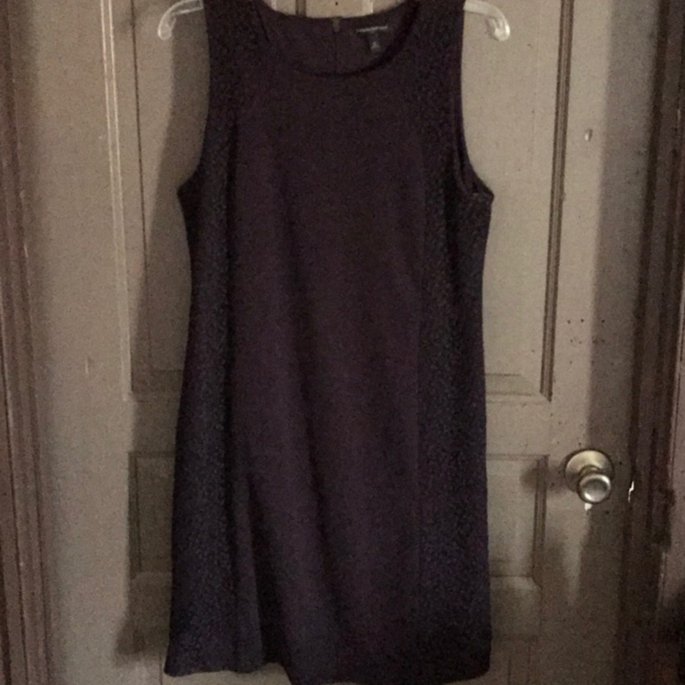 Banana republic eggplant sheath dress